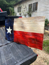 Load image into Gallery viewer, Wavy Texas State Flag - Small
