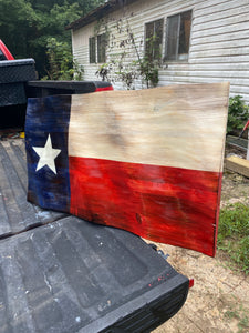 Wavy Texas State Flag - Small