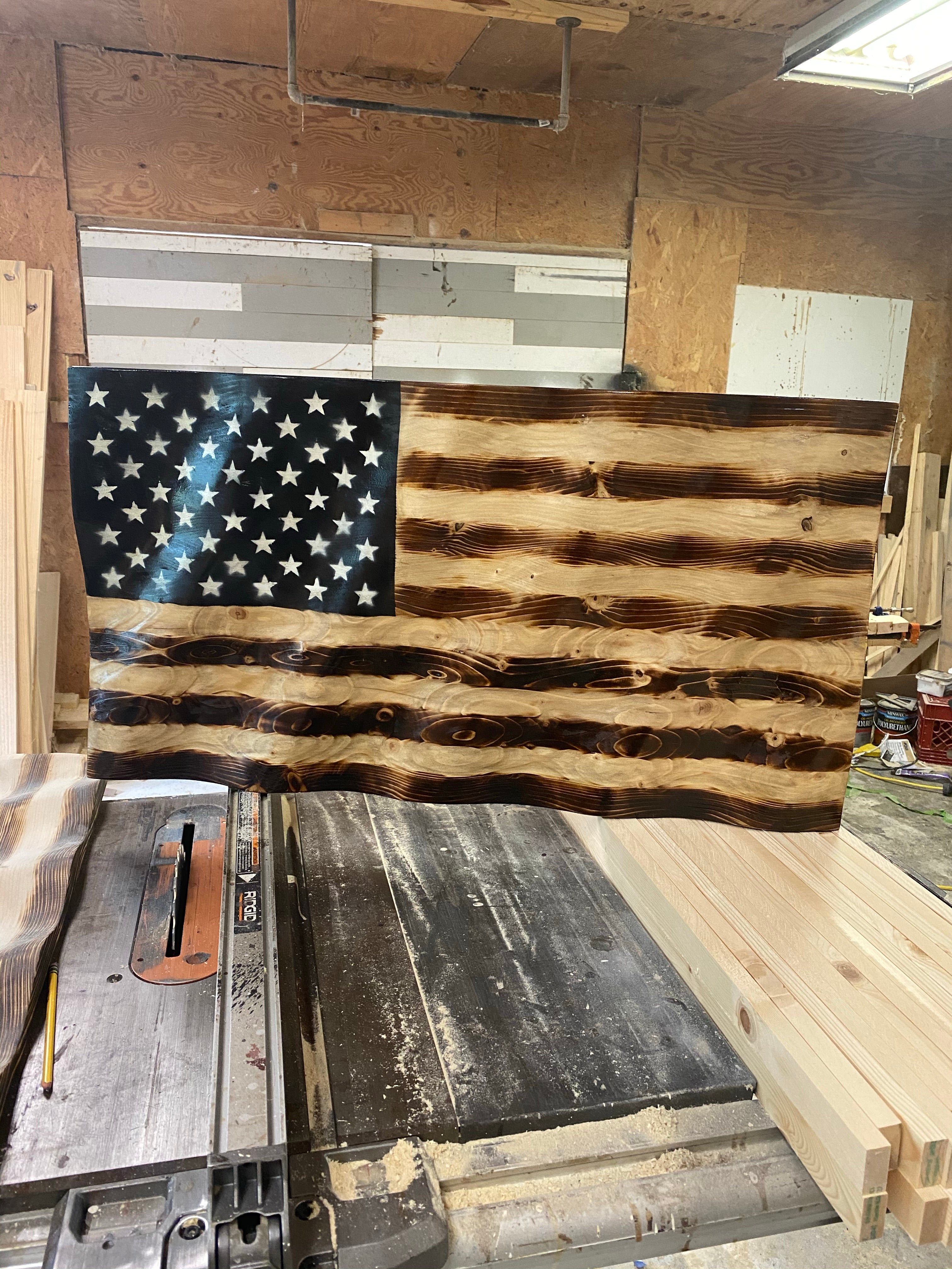 Waving American Flag - Furniture Fair