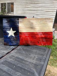 Wavy Texas State Flag - Small